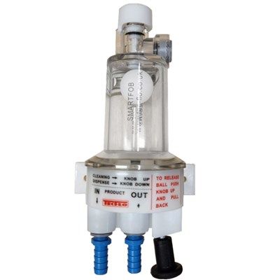 Draft Beer Foam Preventer (FOB) - 3/8" Barbs OR Push-In Fitting