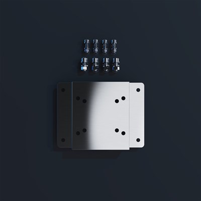 Ss Brewtech Brew Cube Pump Mount Plate Kit