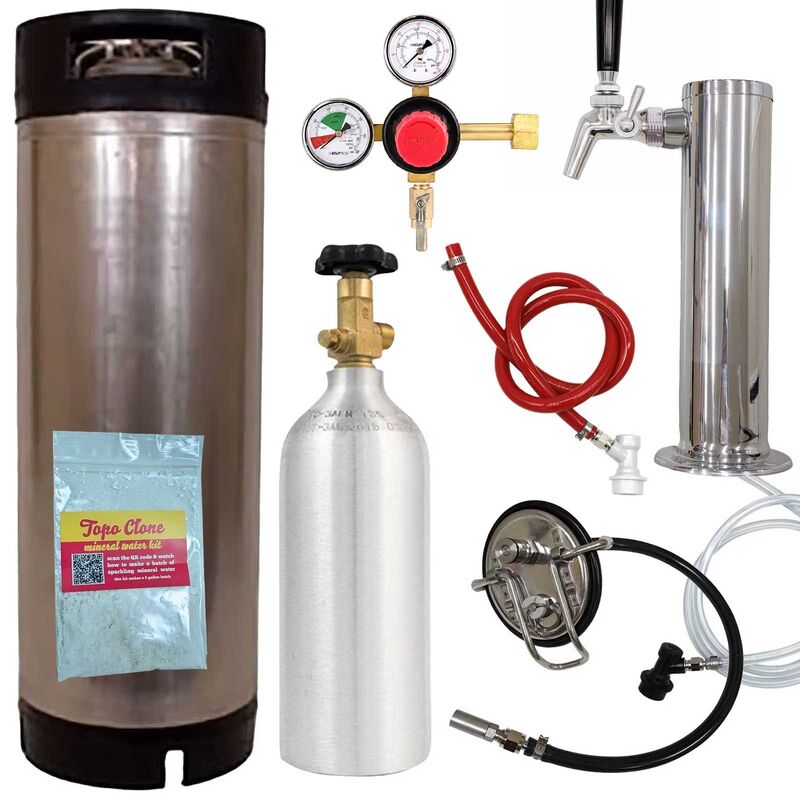 Complete Draft Soda & Seltzer Kit With Draft Tower