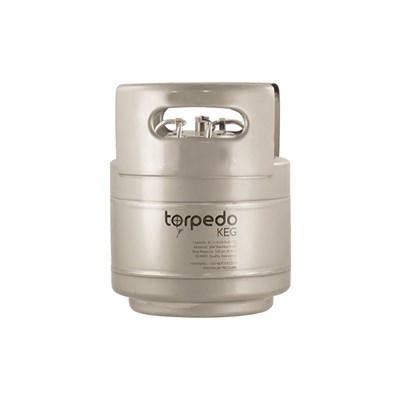 Torpedo 1.5 Gallon Slimline Ball Lock Corny Kegs (Stackable Kegs)