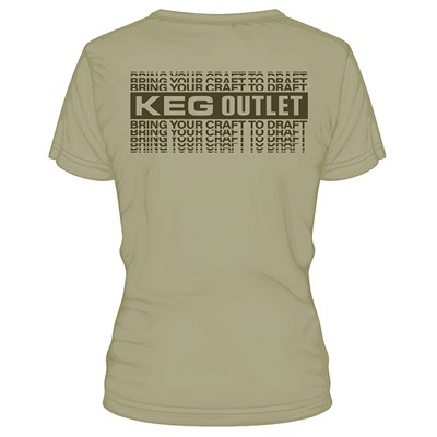 Bring Your Craft To Draft - Short Sleeve Light Green Shirt