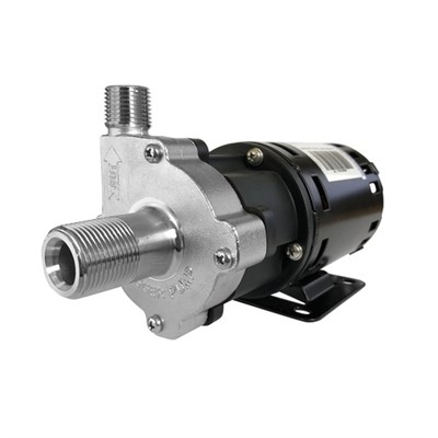 Chugger Pump w/ Center Inlet Stainless Steel Head (X-Dry Series)