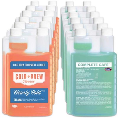 Save in Bulk / Cold Brew Cleaner & Sanitizer (Case of Each)