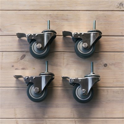 Ss Brewtech Heavy Duty Casters for Unitanks, Chronicals, & Brites
