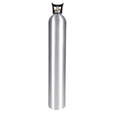50 LB CO2 Tank with Siphon Tube (Aluminum)