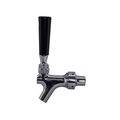 Beer Faucet with Cornelius Keg Connector Ready - Chrome