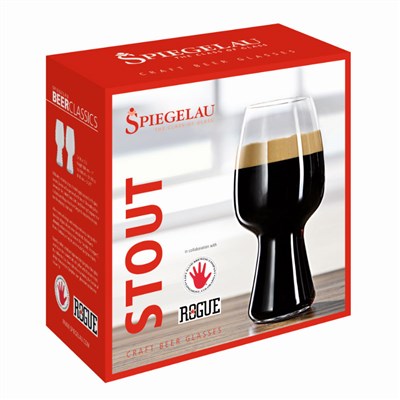 SPIEGELAU Stout Glasses - Set of 4 (Designed by Rouge and Left Hand Breweries)
