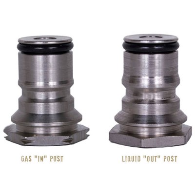 Ball Lock Post Set (USED) - Firestone Keg