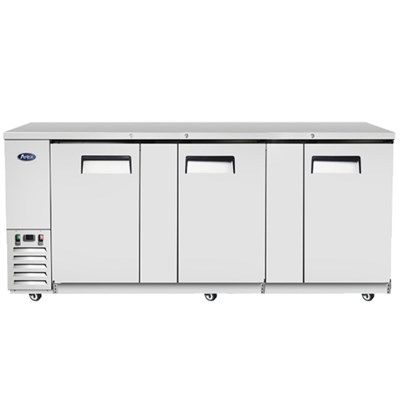 Atosa 90-in Stainless Steel Back Bar Cooler
