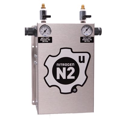 B2U Gas Blender for N2U Generators - Two Outputs (60/40 + 25/75 CO2/Nitrogen)