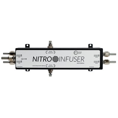 Nitro Infuser AGM Edition (Dual Tap) - NitroNow Inline Nitrogen Infuser