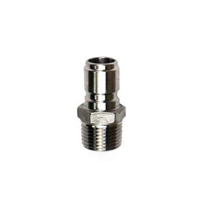 Stainless Steel Male Quick Disconnect to 1/2" NPT