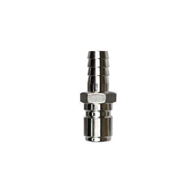 Stainless Steel Male Quick Disconnect to 1/2" (12mm) Barb