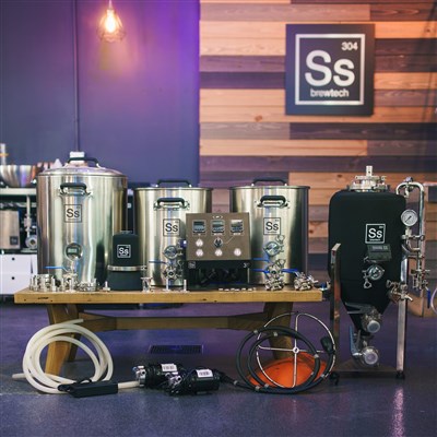 Ss Brewtech 5 Gallon Electric Brewing Kit (3V + RIMS + Unitank)