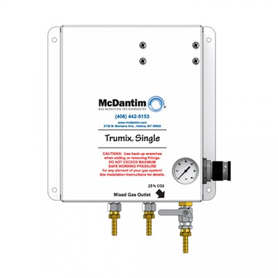 McDantim Trumix® Single Gas Blender (CO2 25%)