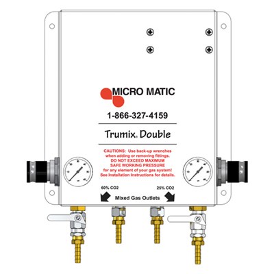 Trumix® Double Gas Blending Panel