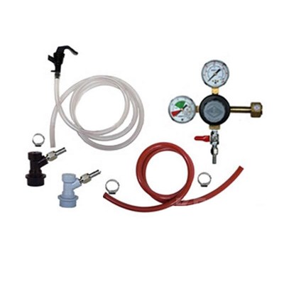 Basic Homebrew Keg Kit - BALL LOCK - Taprite Regulator