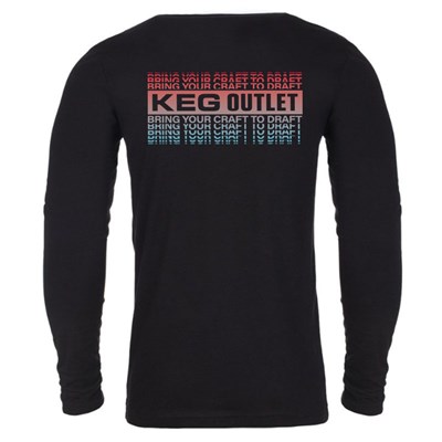 Bring Your Craft To Draft - Long Sleeve Black Shirt