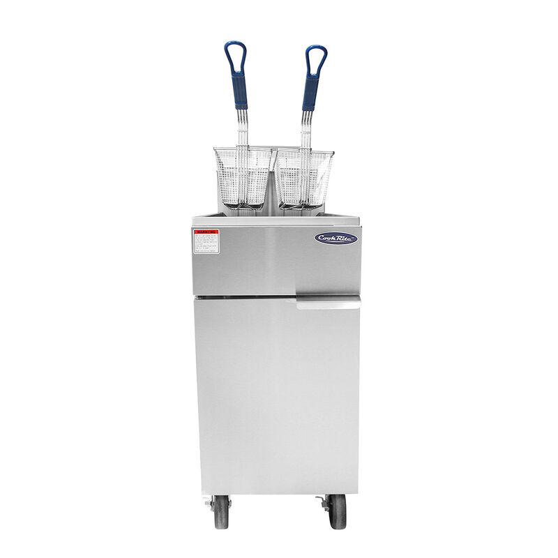Atosa 35-40 lb. Commercial Gas Fryer (Energy Star)