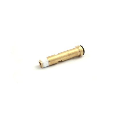 Nitrogen Inlet Nipple with O-Ring Tank Seal, CGA 580, Left Hand Threads