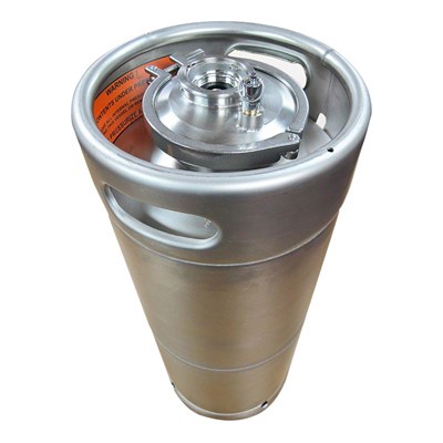 Tri-Clamp 1/6 bbl Sanke Keg w/ Removable Spear