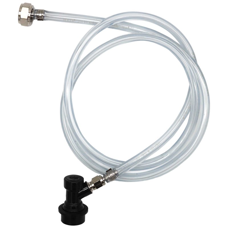 3/16" Liquid Line Assembly - Ball Lock Disconnect to Beer Nut