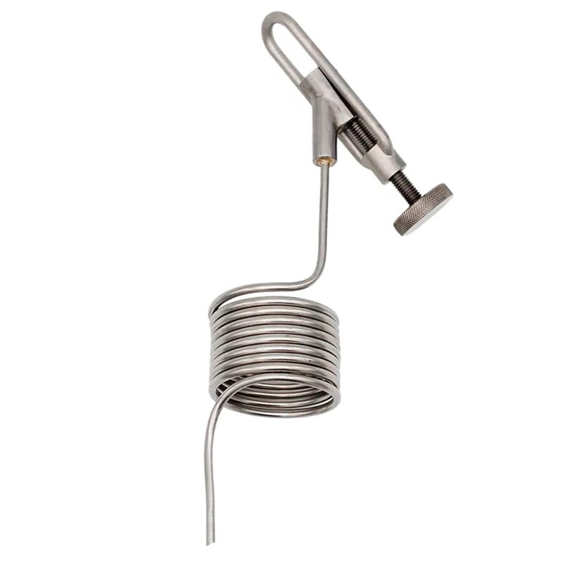 "Pigtail" Sampling Coil for Triclamp Sample Valve