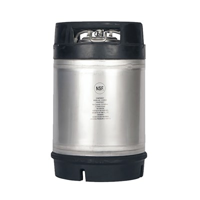 AMCYL - 2.5 Gallon Ball Lock Keg w/ Rubber Top Dual Handle (New)