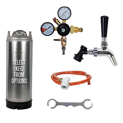 Draft Coffee Starter Kit - Still Coffee w/ Keg Mounted Faucet