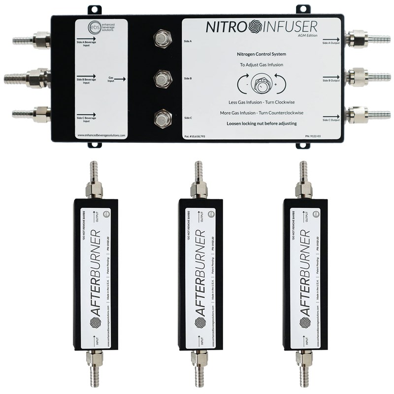 NitroNow Nitro Infuser AGM "Turbo Pack" (Triple Infuser + 3 AfterBurners)