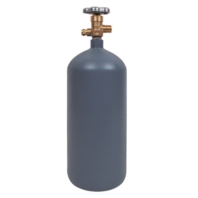 5 LB CO2 Cylinder (Steel Tank / Reconditioned) w/ New Valve
