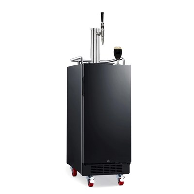 15" Compact Single Faucet Nitro Coffee Empowered Kegerator