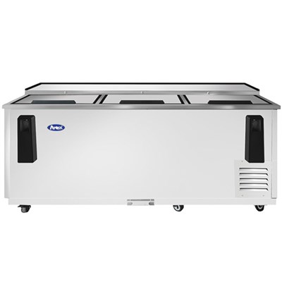80-in Horizontal Bottle Cooler (Stainless Steel)
