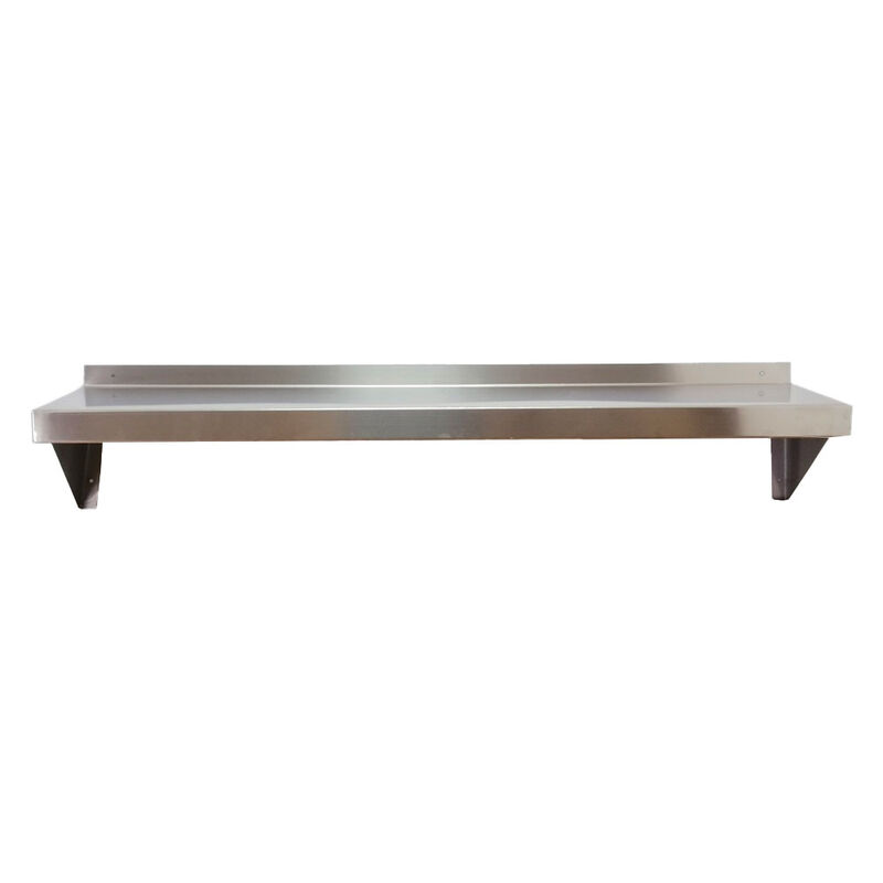 Atosa MixRite SSWS-1296 12x96 Stainless Steel Wall Shelf