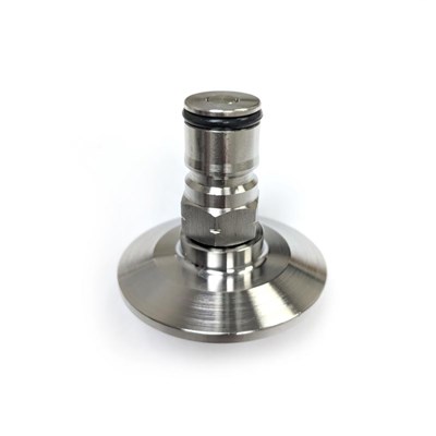 1.5" Triclamp to Ball Lock Gas In Post