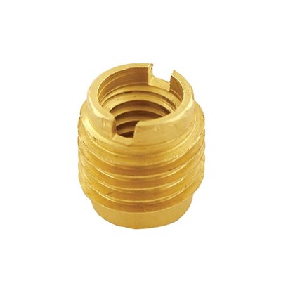 Dual-Threaded Insert for Wooden Tap Handles