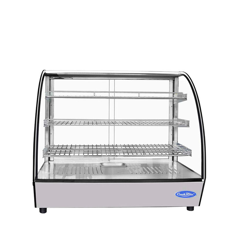 Atosa 27-inch Curved Glass Heated Display Case