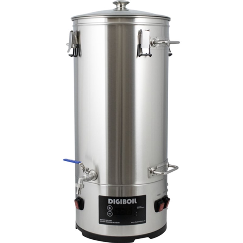 Wax Melter 35L/45lb+ Capacity - Digital Display and Dual Heating Elements (9.25G/110V)