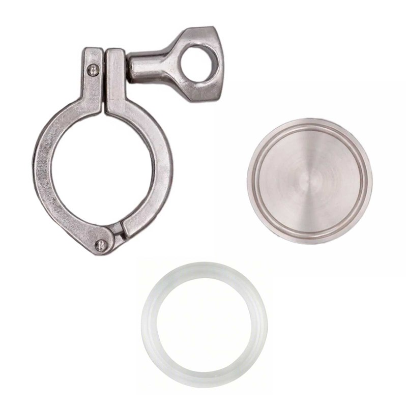 1/2" Triclamp Cap Kit