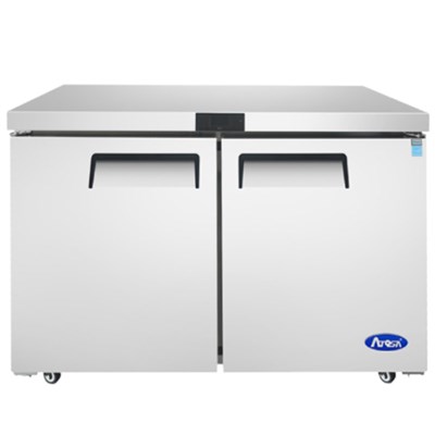 Atosa Undercounter Freezer - 48-in Wide/Two Door