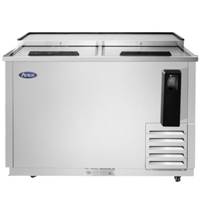 50-in Horizontal Bottle Cooler (Stainless Steel)