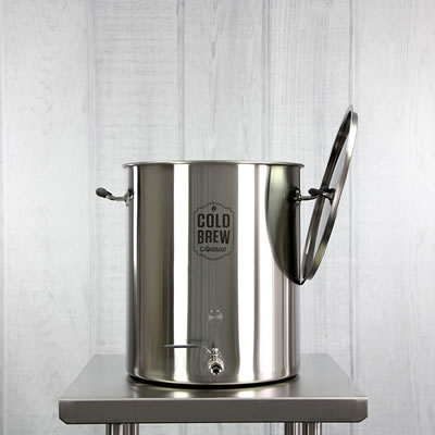 Stainless Steel Cold Brew Coffee System with Filter (15 Gallon)