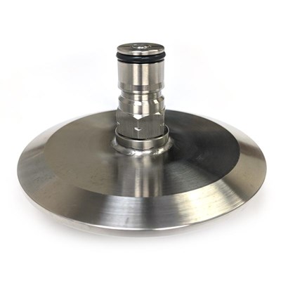 3" Triclamp to Ball Lock Gas In Post