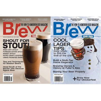 BYO+ Brew Your Own Magazine - 1 Year Subscription