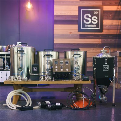 Ss Brewtech 10 Gallon Electric Brewing Kit (3V + RIMS + Chronical BME)