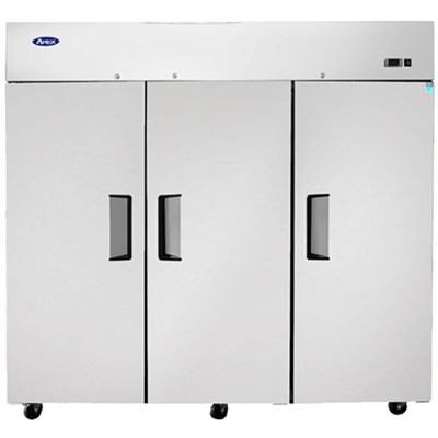 Atosa Upright Freezer / Three Door - Top Mount