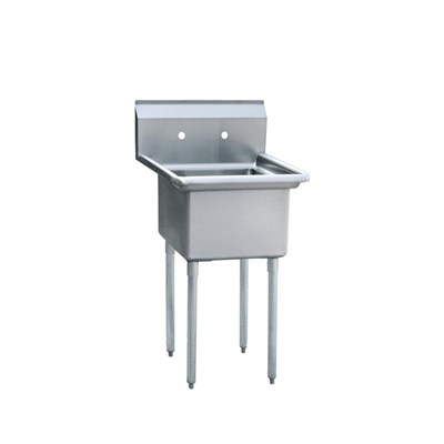 Single Compartment Prep Sink