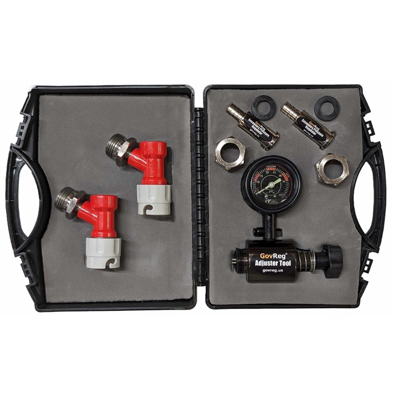 GovReg® Starter Kit (Pin Lock) / 2 GovRegs, Beer Nuts, Washers, Gas Disconnects w/ Adapters + 1 Ad