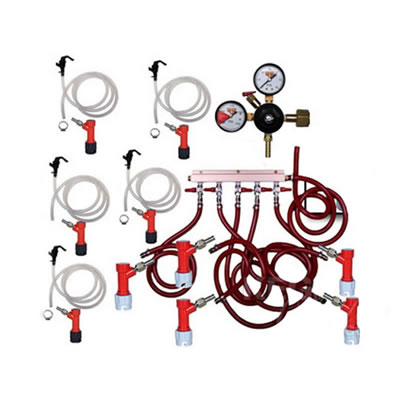 Basic Homebrew Keg Kit - 5 Tap - PIN LOCK