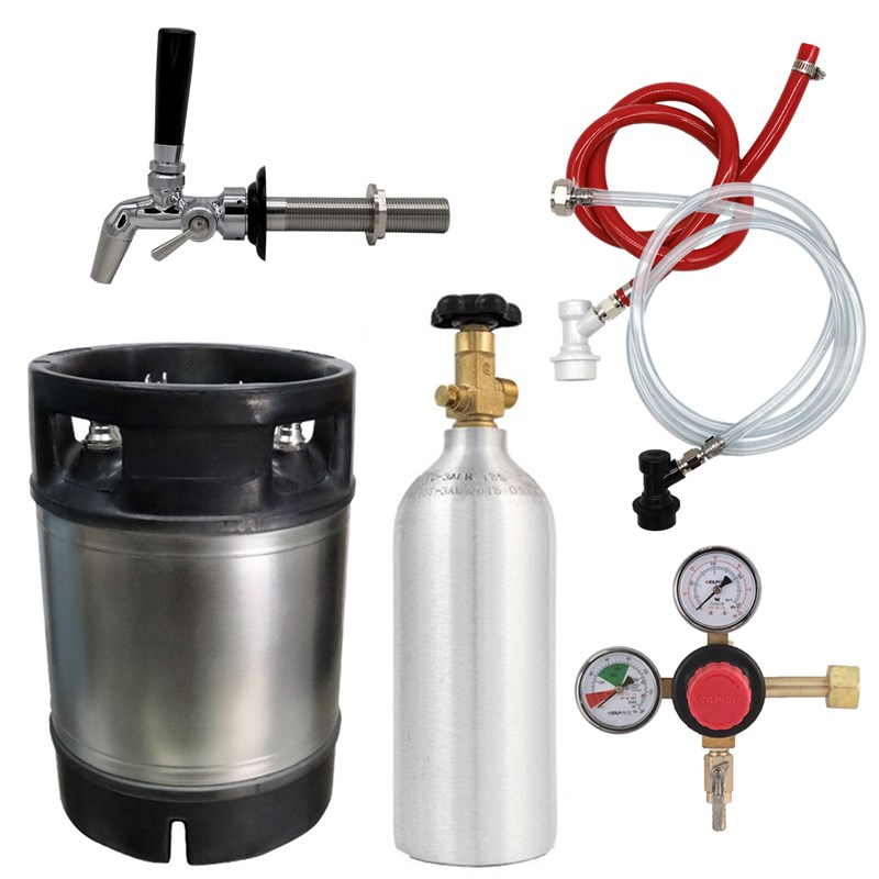 Complete Refrigerator Draft Soda & Seltzer Kit